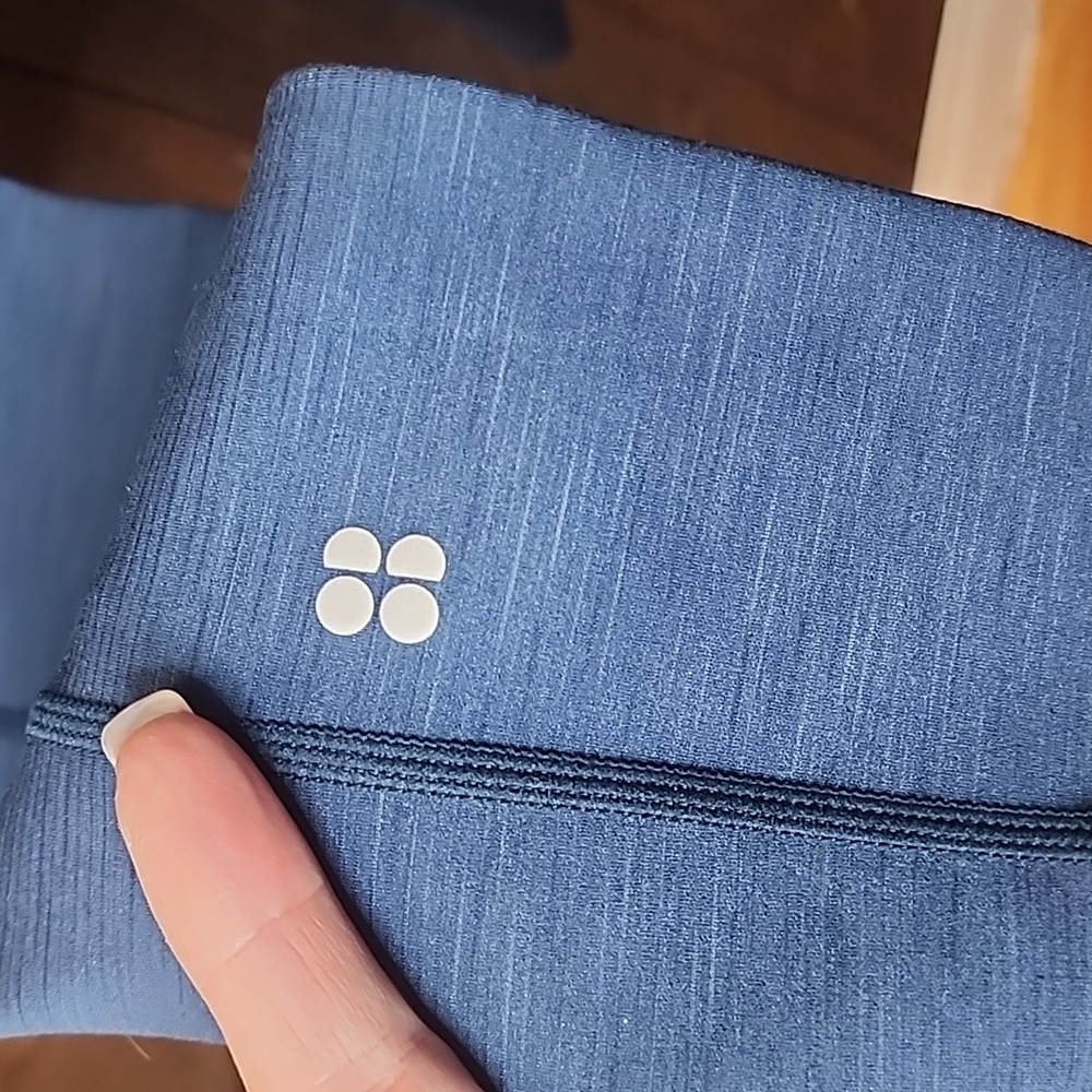 Sweaty Betty Super Sculpt Full-Length Leggings in Blue - Picture 5 of 6